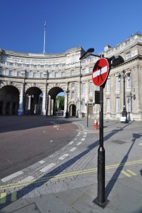 Admiralty Arch - Trafalgar Square side