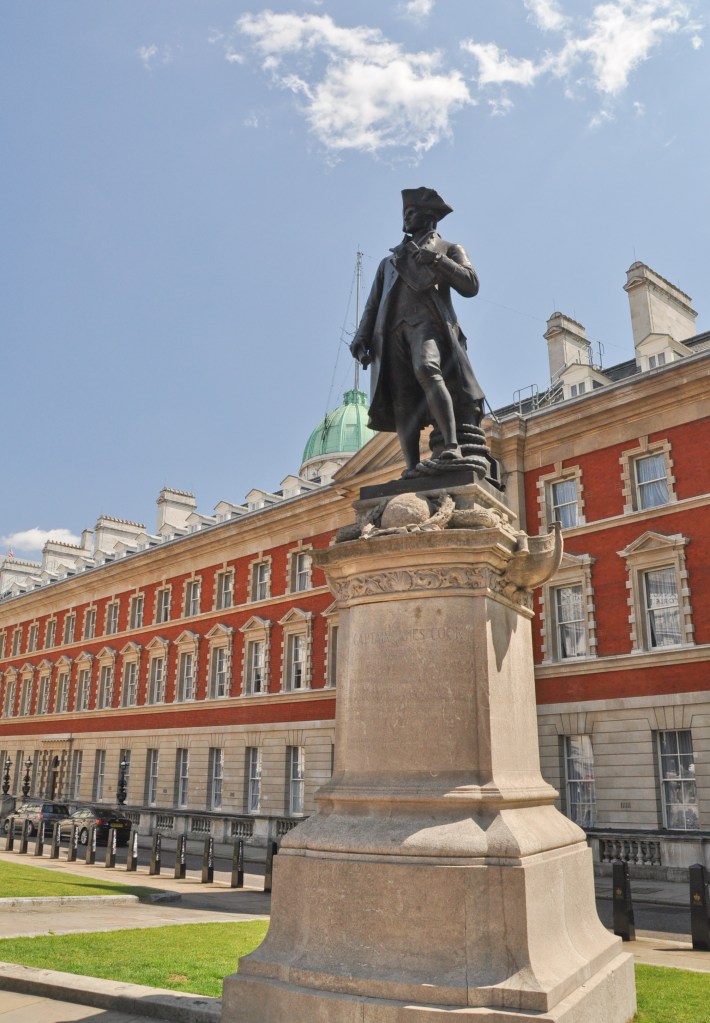 Alternative view of Captain Cook