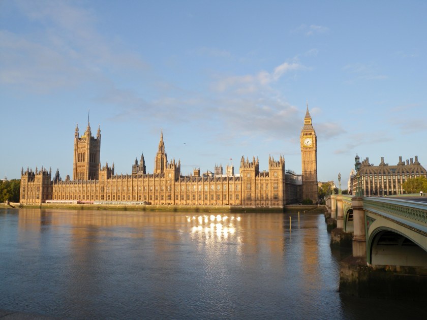 Houses of Parliament from Albert Embankment