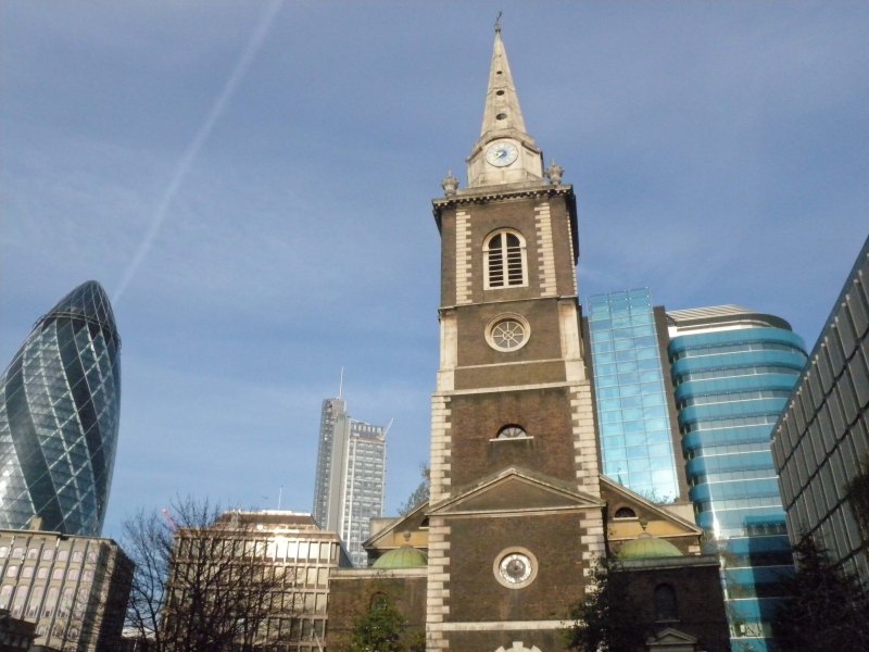 Aldgate - St Botolph's Aldgate and surrounding area