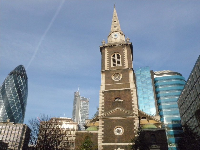 Aldgate - St Botolph's Aldgate and surrounding area