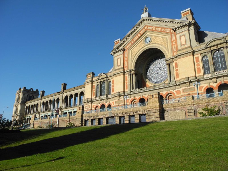 Front of Alexandra Palace