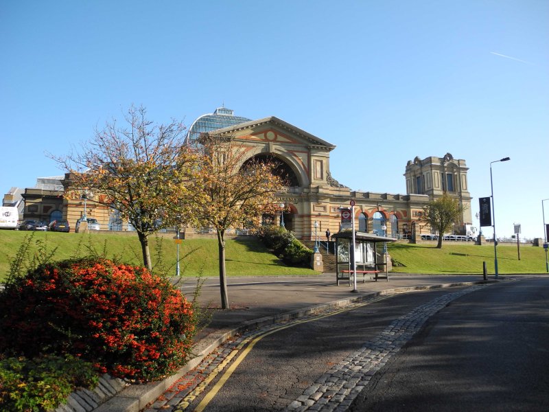 East view of Alexandra Palace