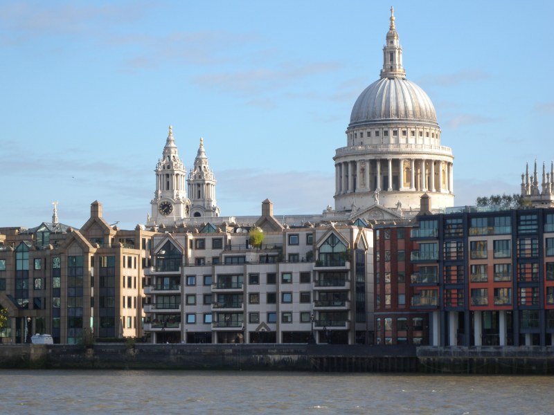 View of St Paul's from Bankside