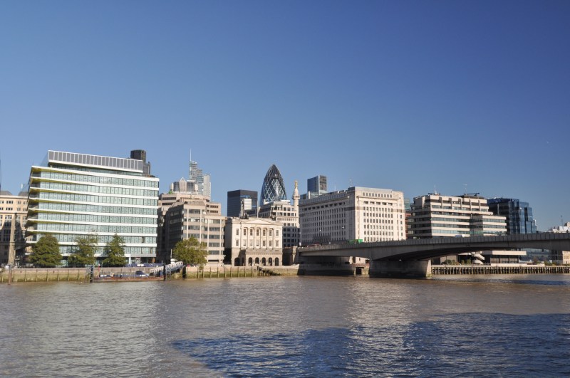 View across the River from Bankside