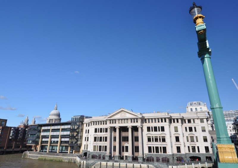 View across the River from Southwark Bridge