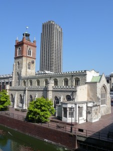 St Giles Church - view