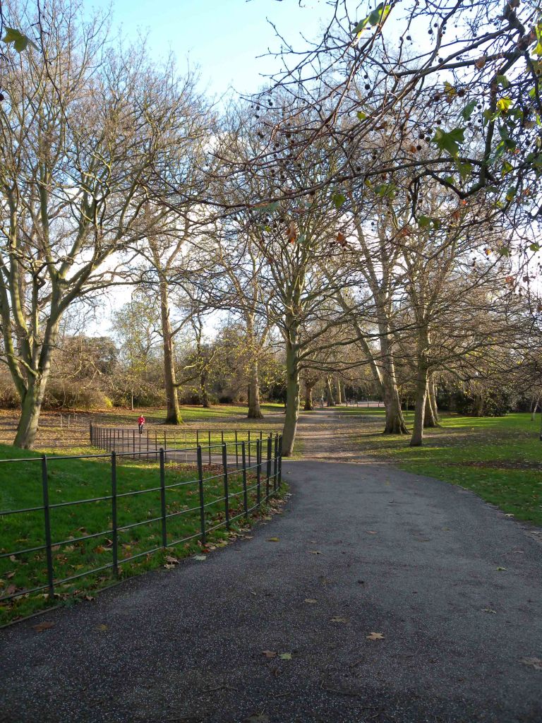 Battersea Park path