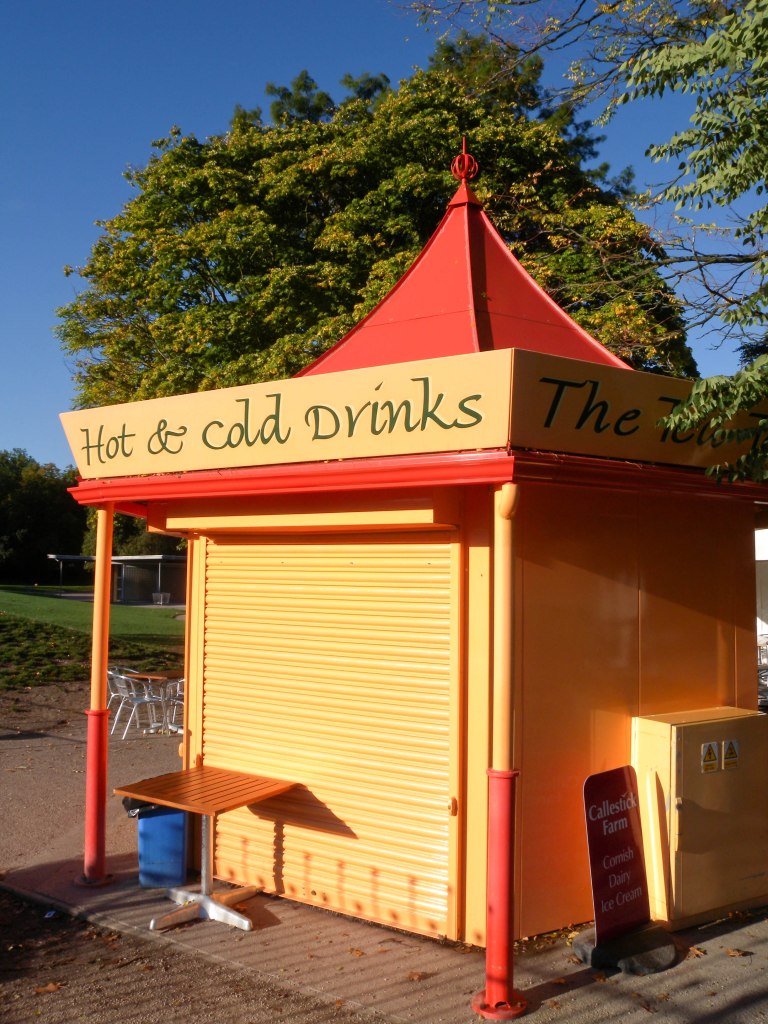 Snack hut in Battersea Park