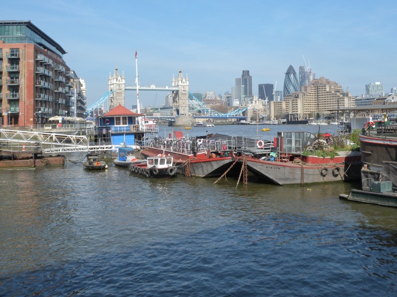 City of London from Saviour's Dock