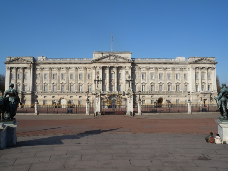 Buckingham Place - from road