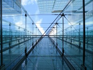 London Runs and Photo Routes - Glass Building Detail