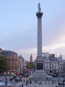 Nelsons Column - from National Gallery
