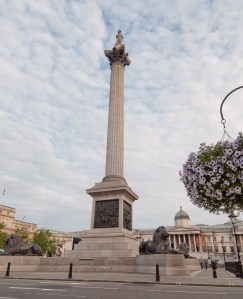 Nelsons Column -and National Gallery