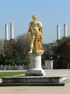 King Charles II in the grounds of the Royal Hospital