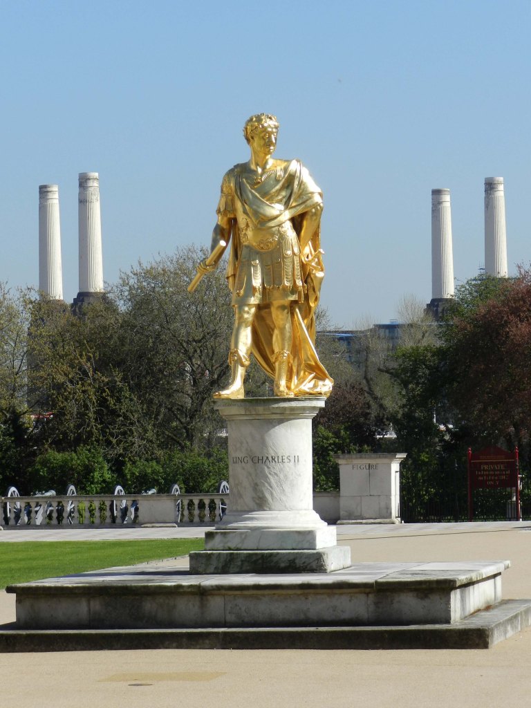 King Charles II in the grounds of the Royal Hospital