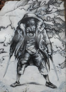 Car Park art - Quaker Street