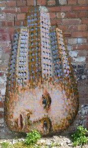 Wall and doorway art - Shoreditch area