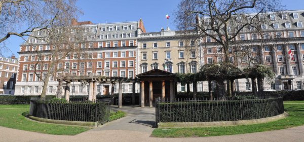 9-11 memorial wide view and backdrop