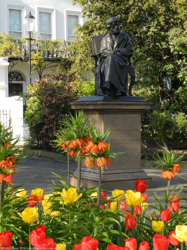 Thomas Carlyle in Chelsea Embankment Gardens