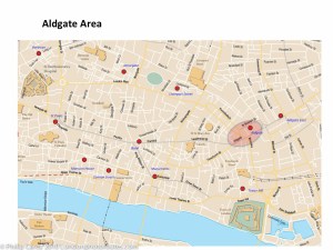 aldgate map