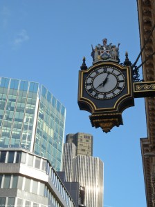View to Tower 42 from Threadneedle street