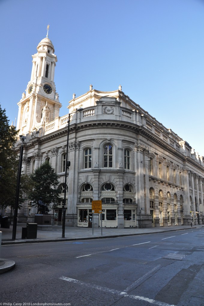 Rear of Stock Exchange