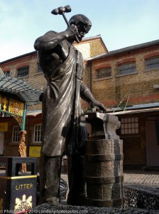 Blacksmith in Stable Yard