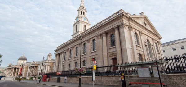View down Duncannon Street