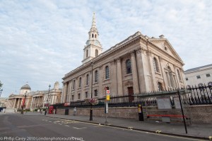 View down Duncannon Street