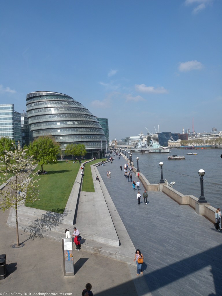 City Hall from Tower Bridge