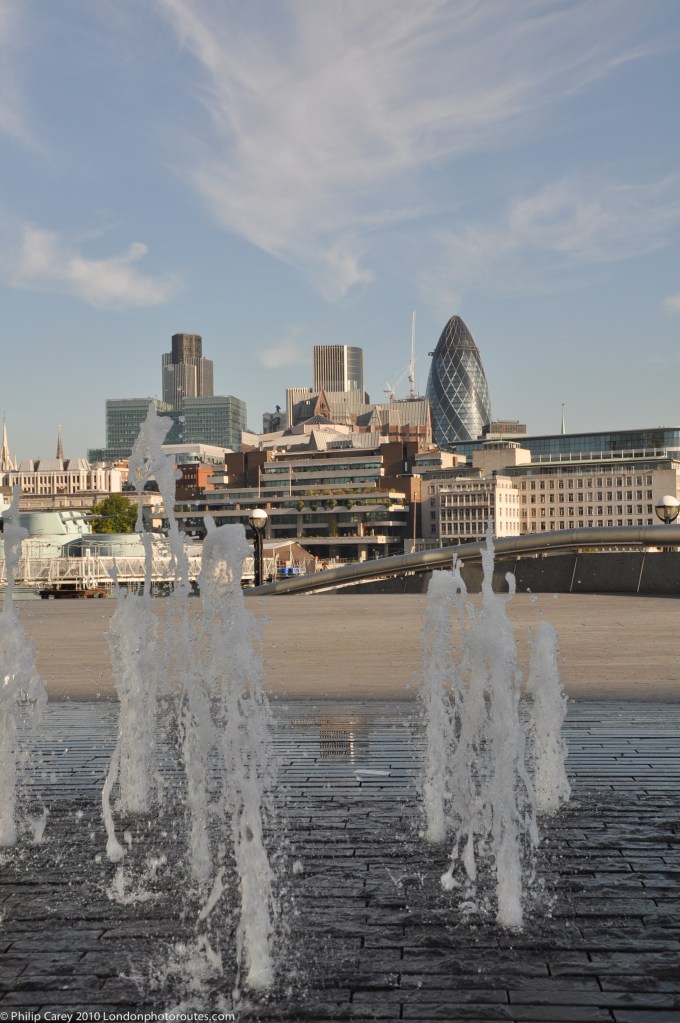 View to City of London from City Hall