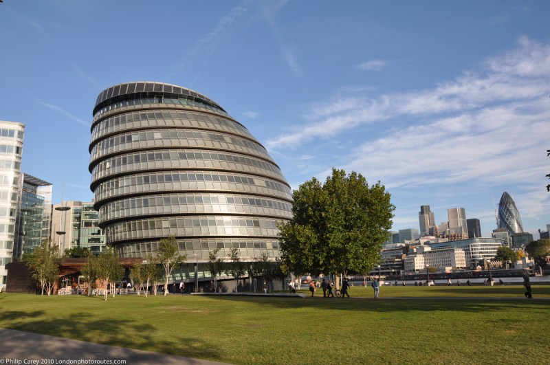 City Hall from Potters Field