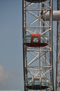 Detail view of London Eye Pod