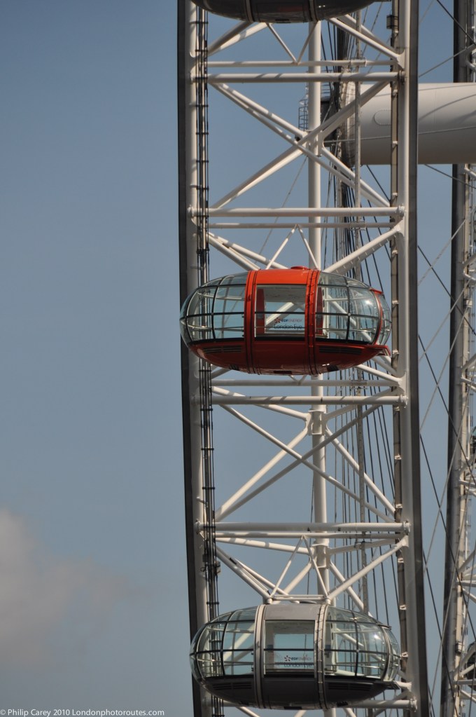 Detail view of London Eye Pod