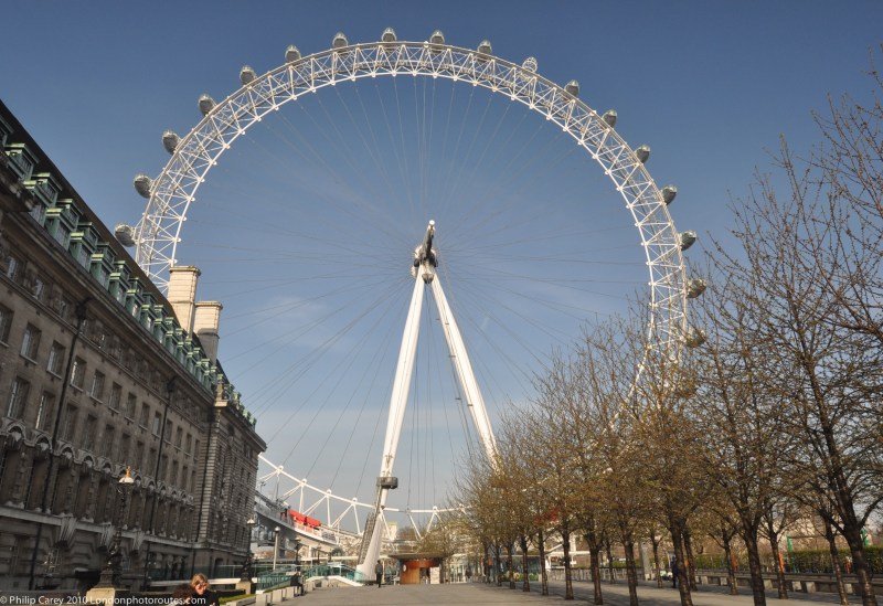 London Eye - Rear View