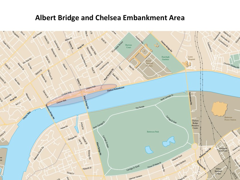 Map -Albert Bridge area