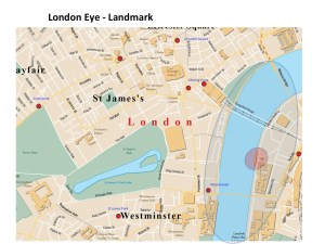 Map London Eye
