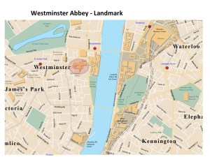 Westminster Abbey Map