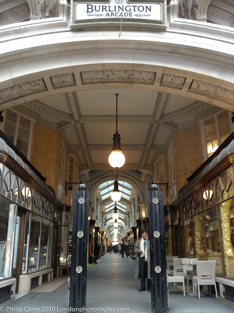 Burlington Arcade - Piccadilly Entrance