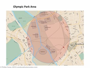 olympic park map