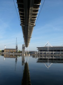 Bridge across Dock towards ExCel