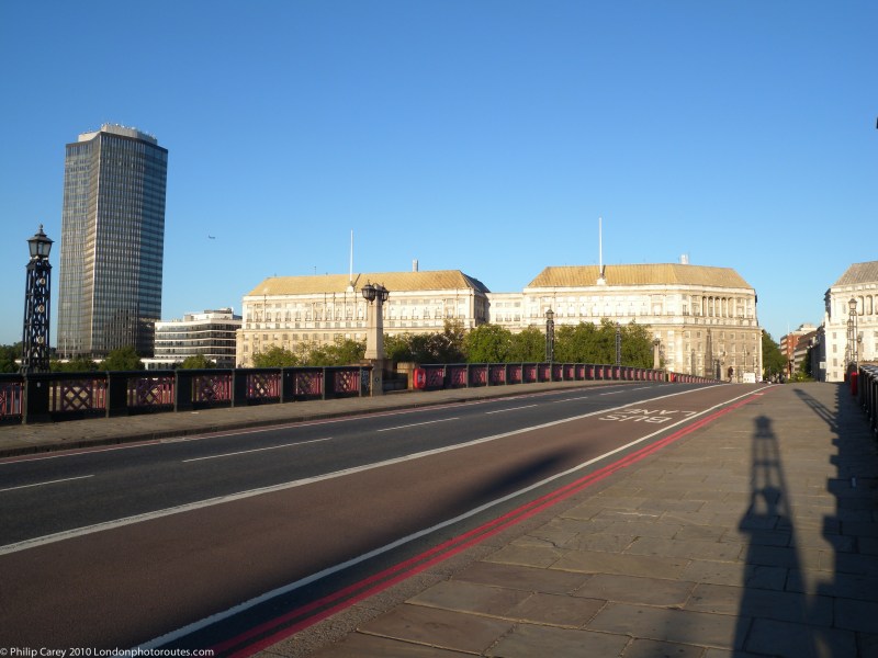 View across Lambeth Bridge