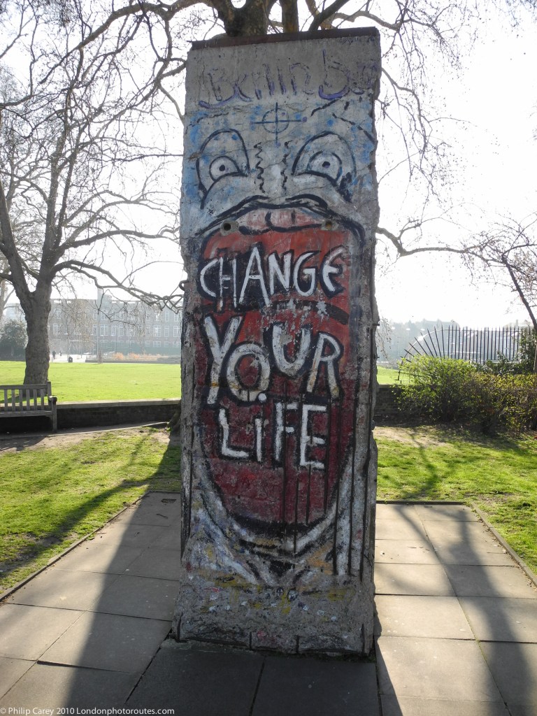 Part of the Berlin Wall - Imperial War Museum