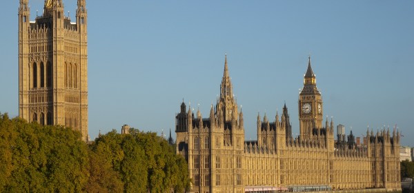 Houses of Parliament from Lambeth Bridge