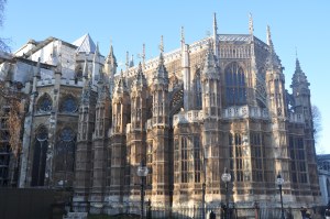 Rear of Westminster Abbey -Day