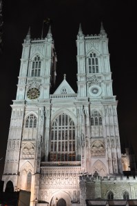 West entrance - Night