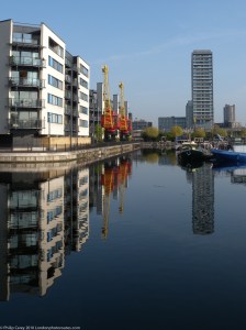 Poplar Dock from Langdon's Close