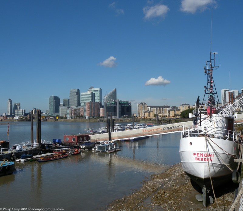View from Trinity Buoy Wharf