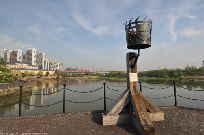 East India Docks Basin - Beacon